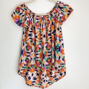 Multi colored blouse